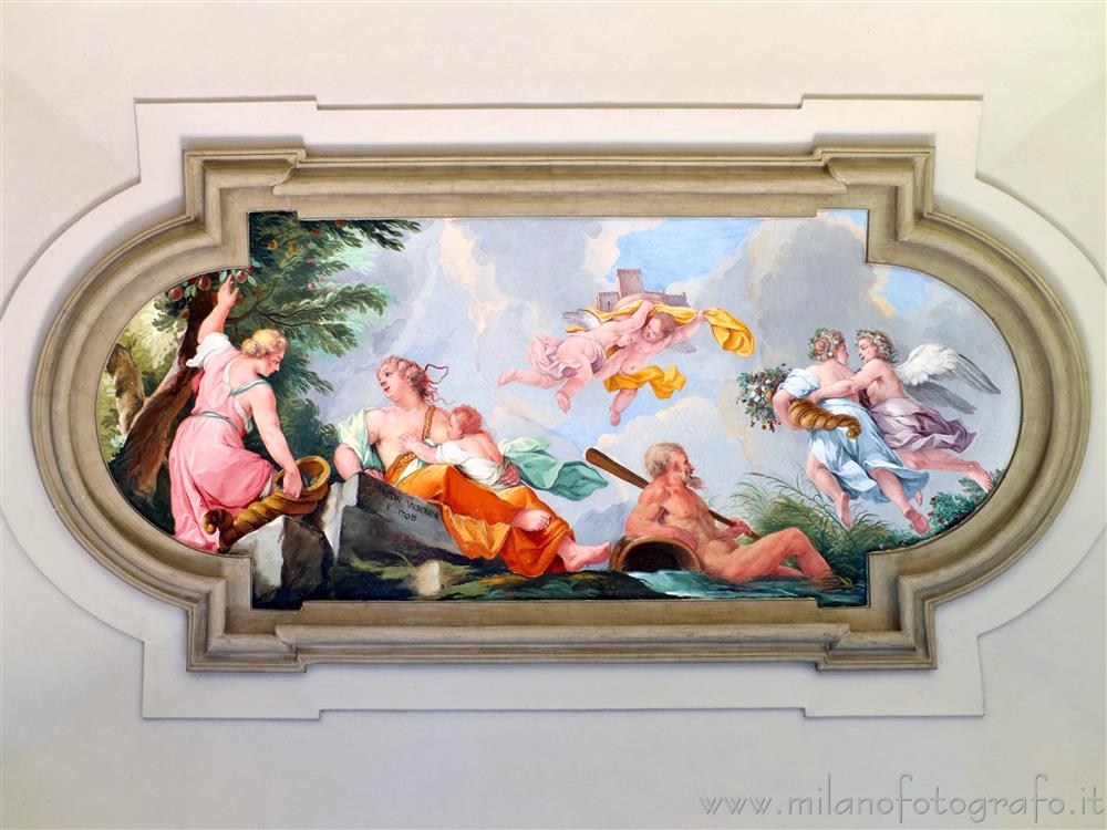 Varedo (Monza e Brianza, Italy) - Allegory of spring in Villa Bagatti Valsecchi